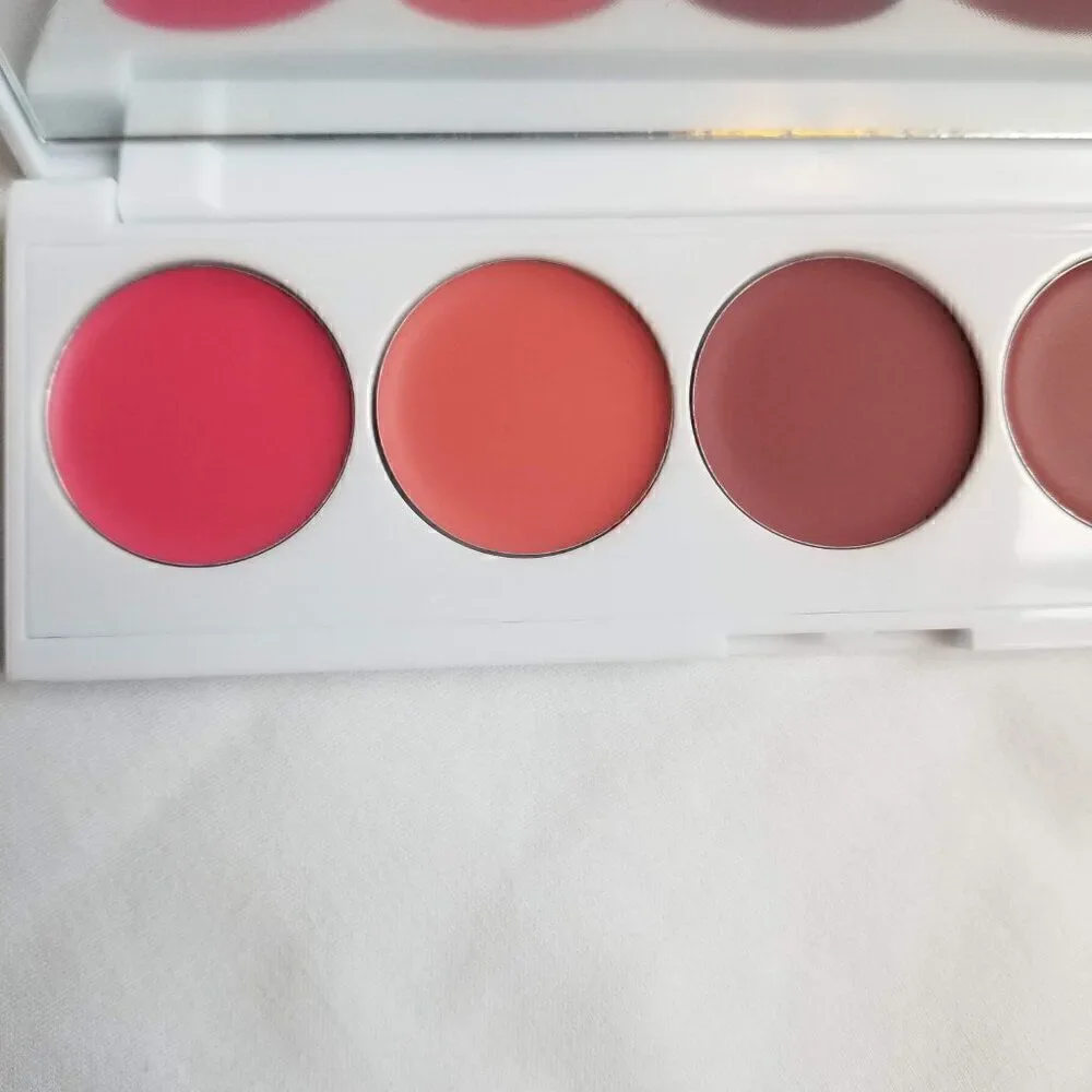 Seraphine Botanicals - Creamy Lip & Cheek Palette - Rhubarb + Rose